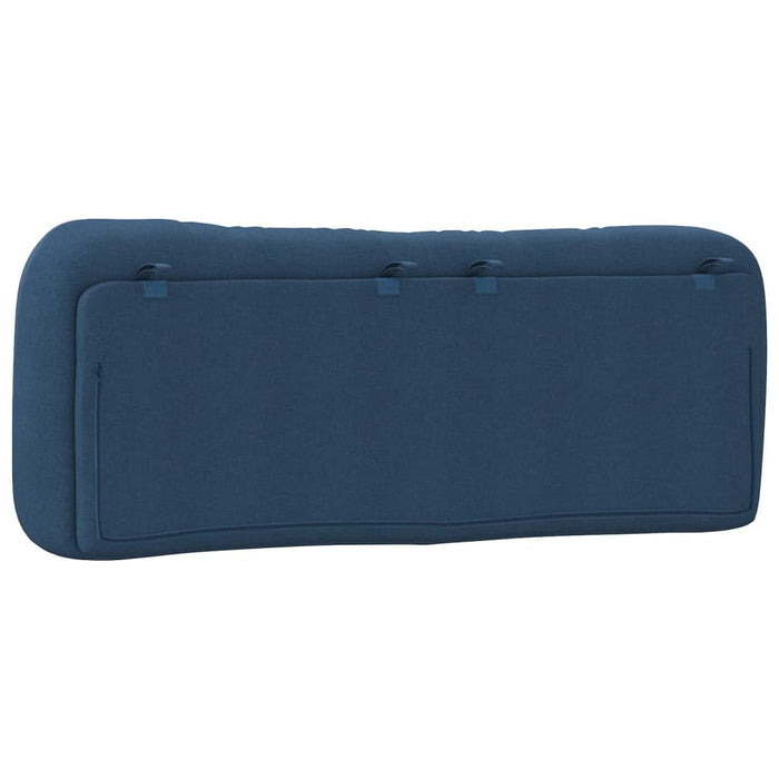 Pernă pentru tăblie de pat, Hvar, albastru, 120 cm, material textil - WALTI WALTI