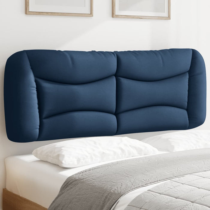 Pernă pentru tăblie de pat, Hvar, albastru, 120 cm, material textil - WALTI WALTI