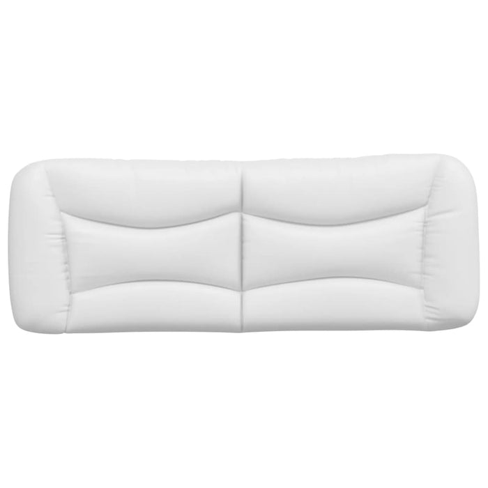 Pernă pentru tăblie pat, Hvar, alb, 120 cm, piele artificială - WALTI WALTI