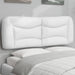 Pernă pentru tăblie pat, Hvar, alb, 120 cm, piele artificială - WALTI WALTI