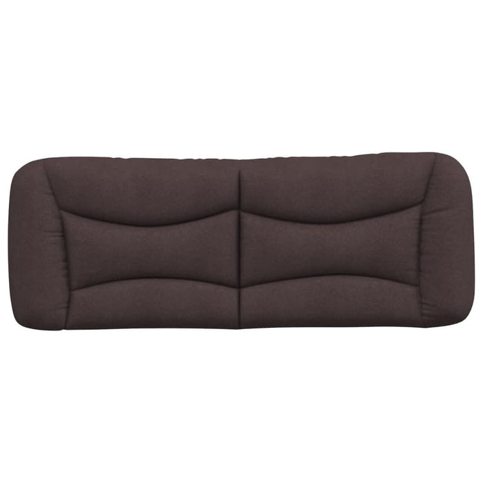 Pernă pentru tăblie de pat maro închis, 140 cm, material textil - WALTI WALTI