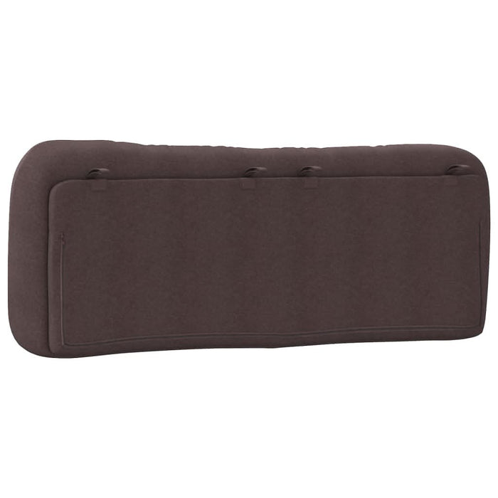Pernă pentru tăblie de pat maro închis, 140 cm, material textil - WALTI WALTI