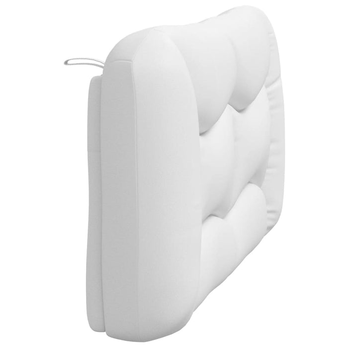 Pernă pentru tăblie pat, Hvar, alb, 140 cm, piele artificială WALTI