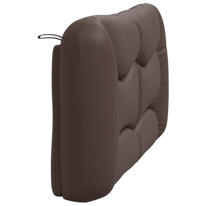 Pernă pentru tăblie pat, Hvar, maro, 140 cm, piele artificială WALTI