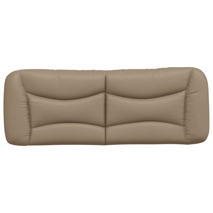 Pernă pentru tăblie de pat, Hvar, cappuccino 140 cm piele artificială WALTI