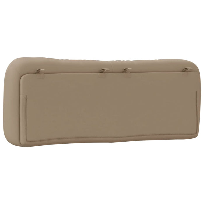 Pernă pentru tăblie de pat, Hvar, cappuccino 140 cm piele artificială WALTI