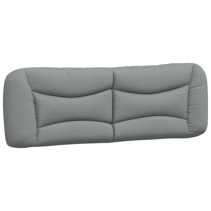 Pernă tăblie de pat, Hvar, gri deschis, 160 cm, material textil WALTI