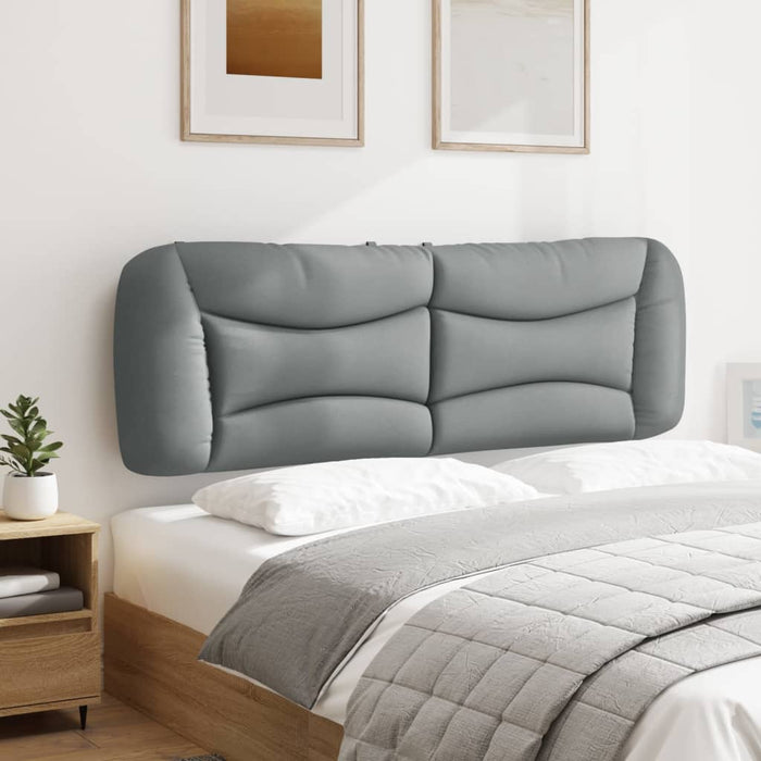 Pernă tăblie de pat, Hvar, gri deschis, 160 cm, material textil WALTI