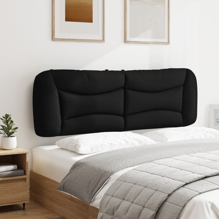 Pernă pentru tăblie de pat, Hvar, negru, 160 cm, material textil WALTI