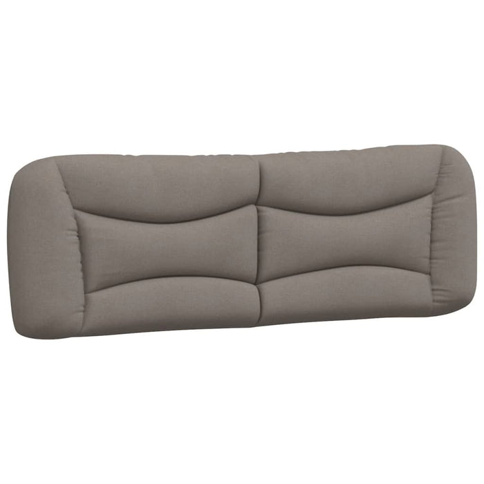 Pernă pentru tăblie de pat, Hvar, gri taupe, 160 cm, material textil WALTI