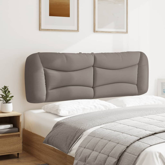 Pernă pentru tăblie de pat, Hvar, gri taupe, 160 cm, material textil WALTI