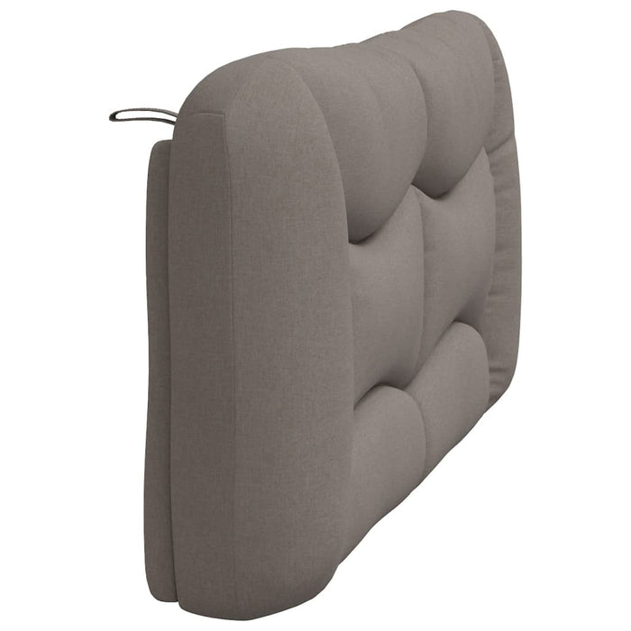 Pernă pentru tăblie de pat, Hvar, gri taupe, 160 cm, material textil WALTI