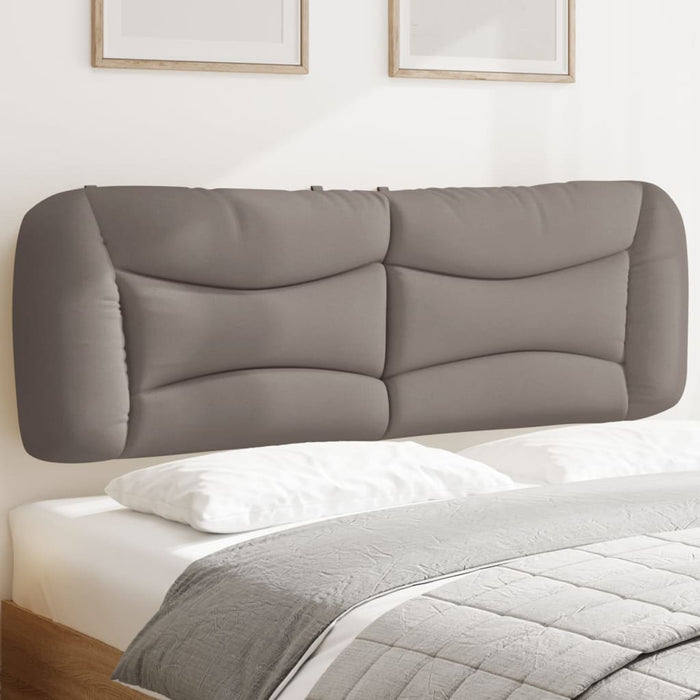 Pernă pentru tăblie de pat, Hvar, gri taupe, 160 cm, material textil WALTI