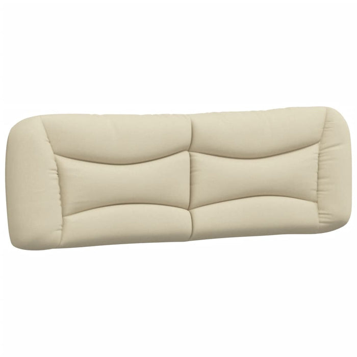 Pernă pentru tăblie de pat, Hvar, crem, 160 cm, material textil WALTI