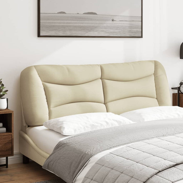 Pernă pentru tăblie de pat, Hvar, crem, 160 cm, material textil WALTI