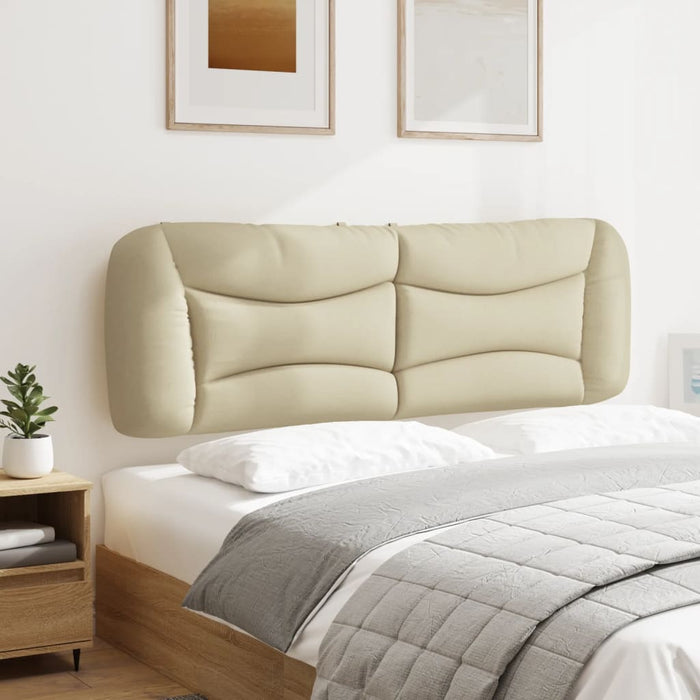 Pernă pentru tăblie de pat, Hvar, crem, 160 cm, material textil WALTI