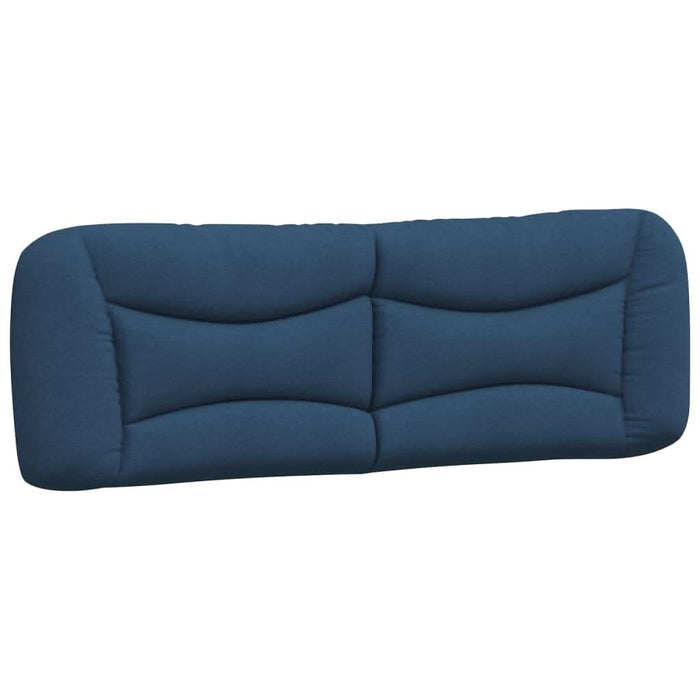 Pernă pentru tăblie de pat, albastru, 160 cm, material textil - WALTI WALTI