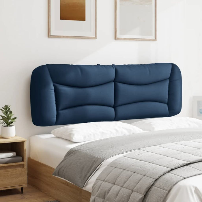 Pernă pentru tăblie de pat, albastru, 160 cm, material textil - WALTI WALTI
