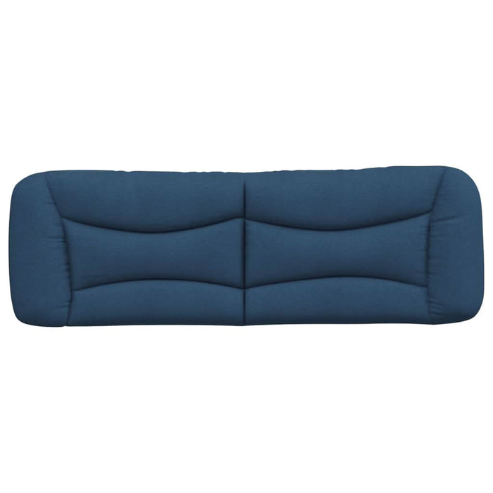 Pernă pentru tăblie de pat, albastru, 160 cm, material textil - WALTI WALTI