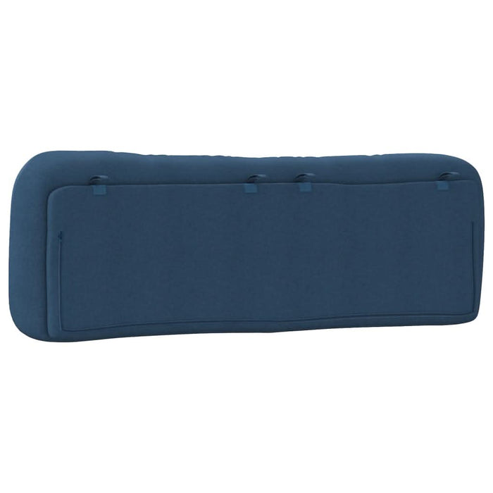 Pernă pentru tăblie de pat, albastru, 160 cm, material textil - WALTI WALTI