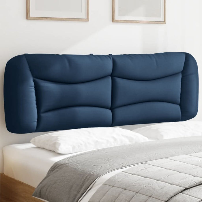 Pernă pentru tăblie de pat, albastru, 160 cm, material textil - WALTI WALTI