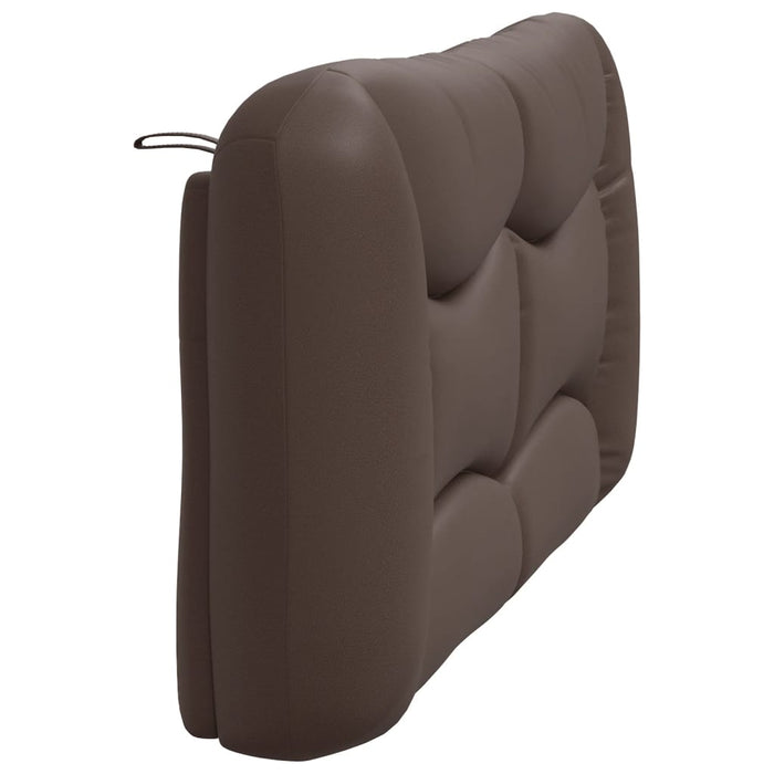 Pernă pentru tăblie pat, Hvar, maro, 160 cm, piele artificială WALTI