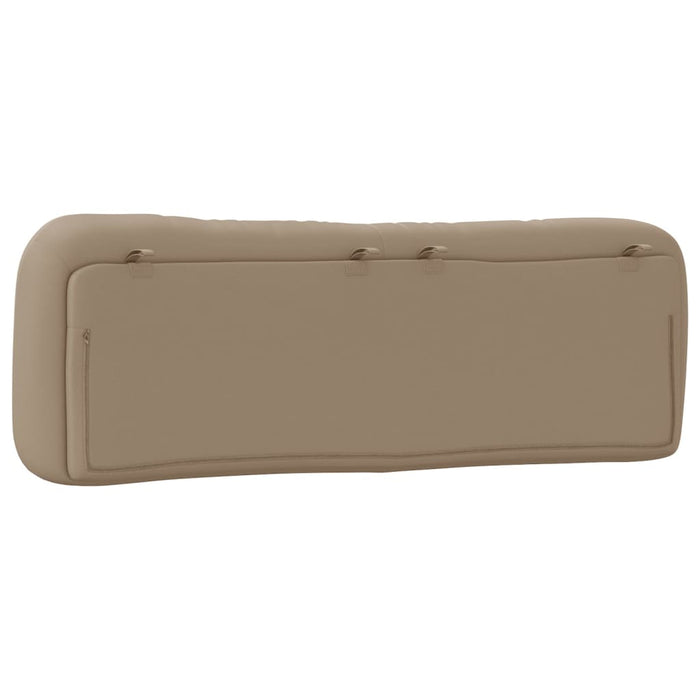 Pernă pentru tăblie pat, Hvar, cappuccino, 160 cm, piele artificială WALTI