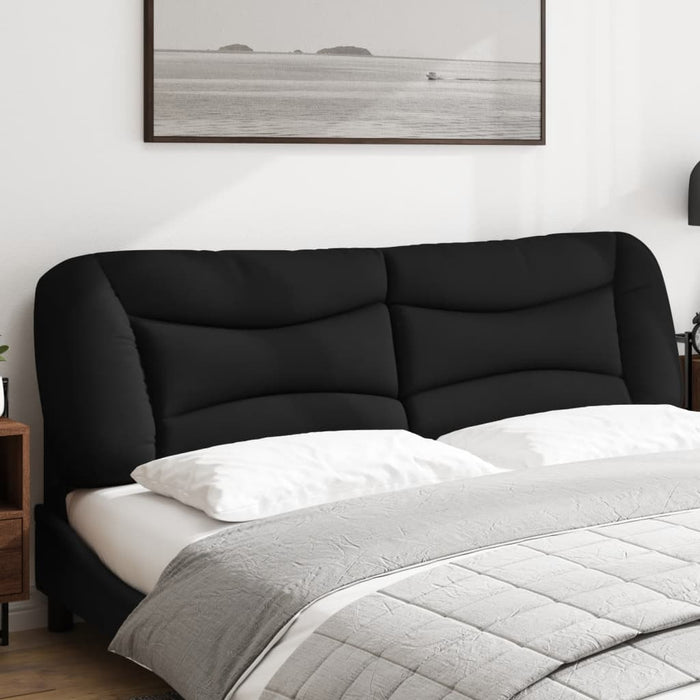 Pernă pentru tăblie de pat, Hvar, negru, 180 cm, material textil WALTI
