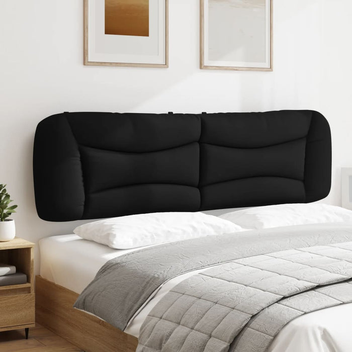 Pernă pentru tăblie de pat, Hvar, negru, 180 cm, material textil WALTI
