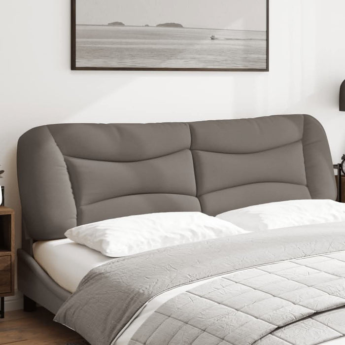 Pernă pentru tăblie de pat, gri taupe, 180 cm, material textil - WALTI WALTI