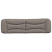 Pernă pentru tăblie de pat, gri taupe, 180 cm, material textil - WALTI WALTI