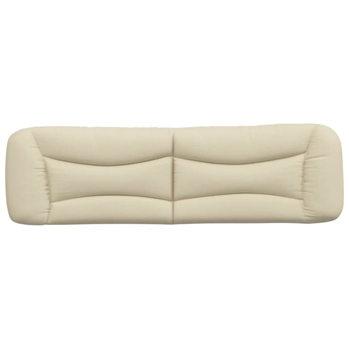 Pernă pentru tăblie de pat, Hvar, crem, 180 cm, material textil WALTI