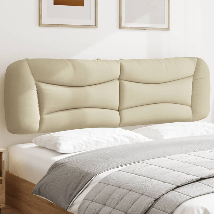 Pernă pentru tăblie de pat, Hvar, crem, 180 cm, material textil WALTI