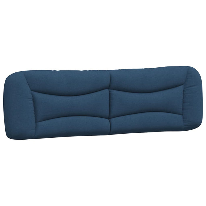 Pernă pentru tăblie de pat, Hvar, albastru, 180 cm, material textil WALTI