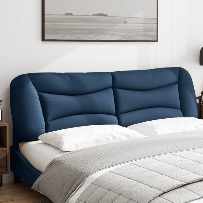 Pernă pentru tăblie de pat, Hvar, albastru, 180 cm, material textil WALTI