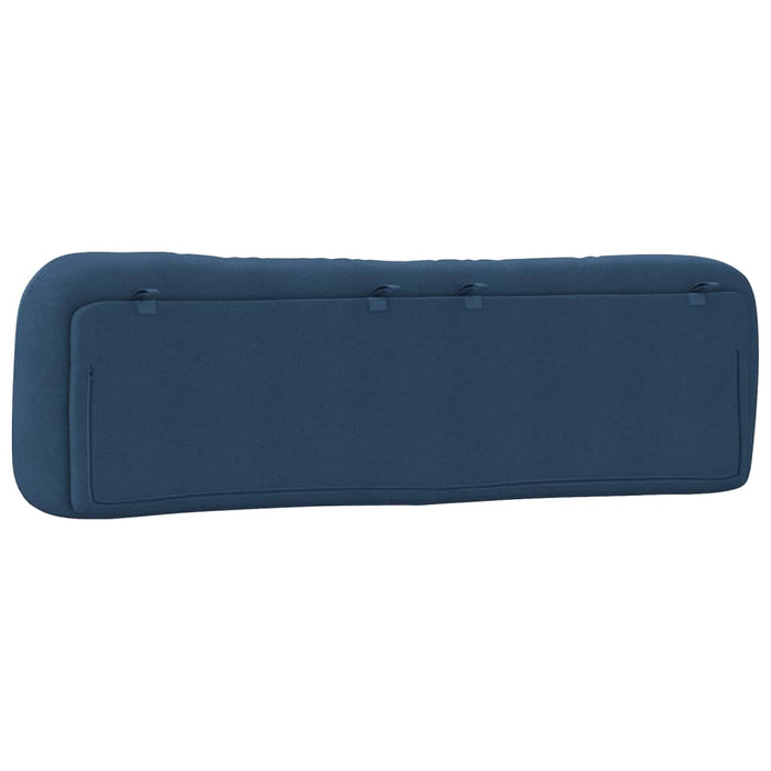 Pernă pentru tăblie de pat, Hvar, albastru, 180 cm, material textil WALTI