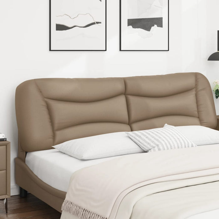Pernă pentru tăblie pat, Hvar, cappuccino, 180 cm, piele artificială WALTI
