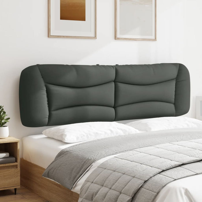 Pernă pentru tăblie de pat, Hvar, gri închis, 183 cm, material textil WALTI