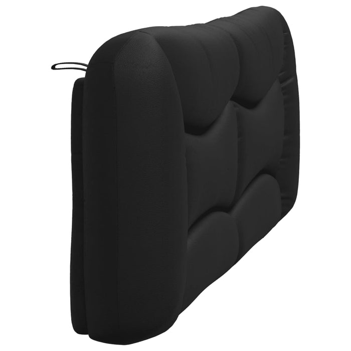 Pernă pentru tăblie pat, Hvar, negru, 183 cm, piele artificială WALTI