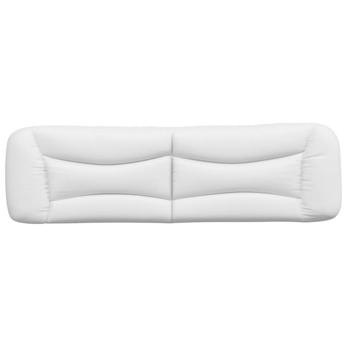 Pernă pentru tăblie pat, Hvar, alb, 183 cm, piele artificială WALTI