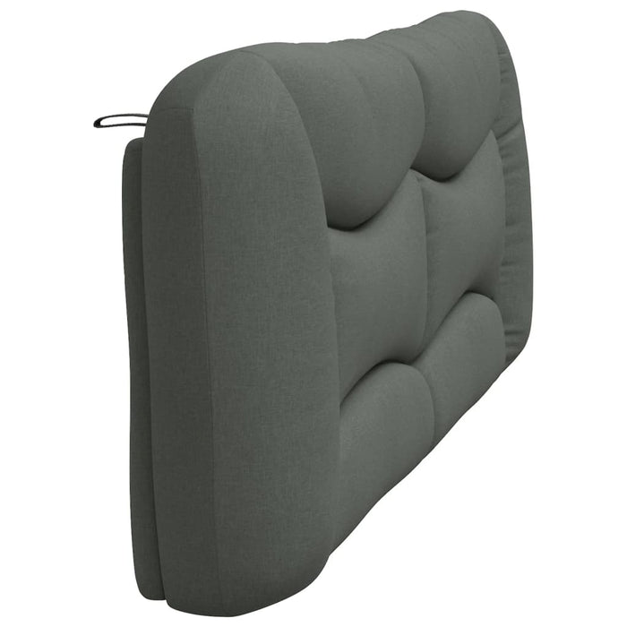 Pernă pentru tăblie de pat, Hvar, gri închis, 200 cm, material textil WALTI