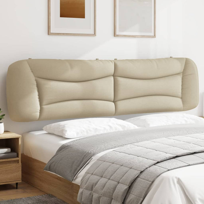 Pernă pentru tăblie de pat, Hvar, crem, 200 cm, material textil - WALTI WALTI