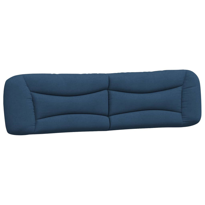 Pernă pentru tăblie de pat, Hvar, albastru, 200 cm, material textil WALTI