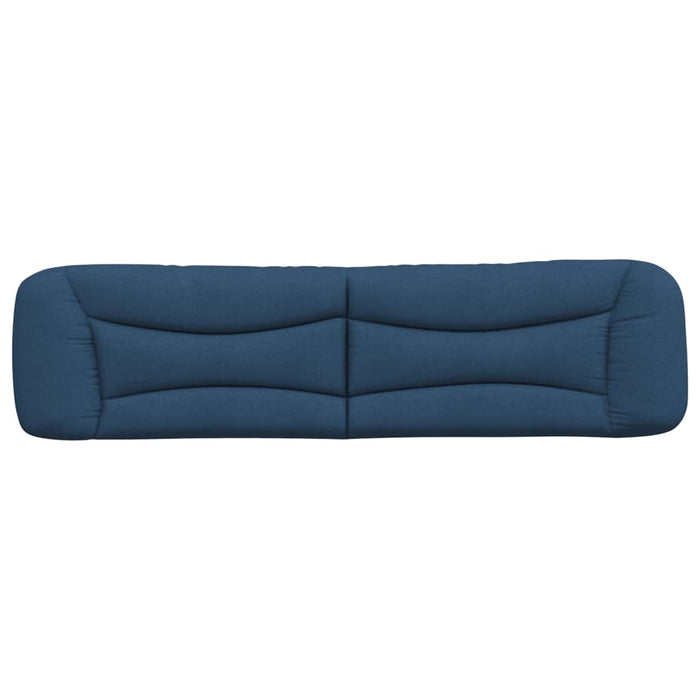 Pernă pentru tăblie de pat, Hvar, albastru, 200 cm, material textil WALTI