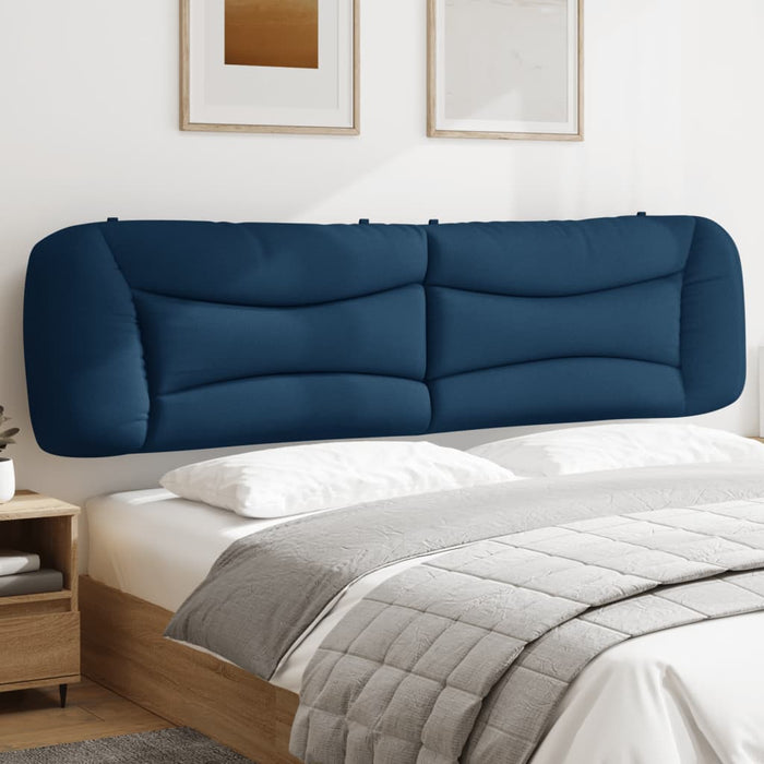 Pernă pentru tăblie de pat, Hvar, albastru, 200 cm, material textil WALTI