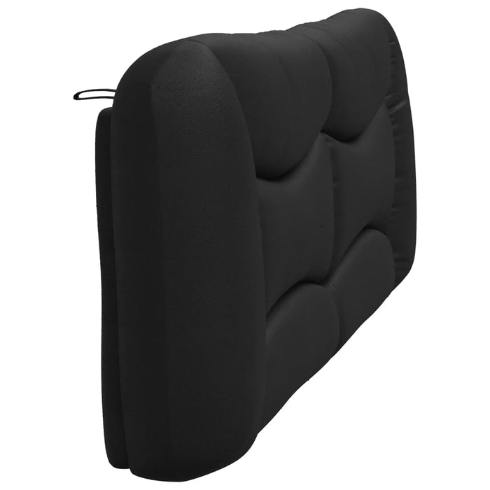 Pernă pentru tăblie pat, Hvar, negru, 200 cm, piele artificială WALTI