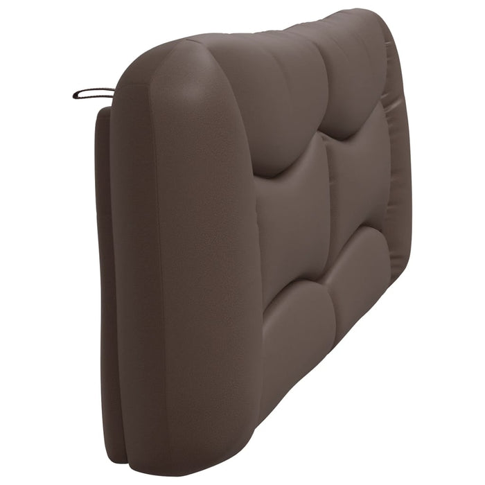 Pernă pentru tăblie pat, Hvar, maro, 200 cm, piele artificială WALTI