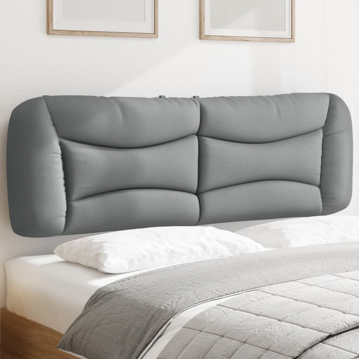 Pernă tăblie de pat, Hvar, gri deschis, 152 cm, material textil WALTI