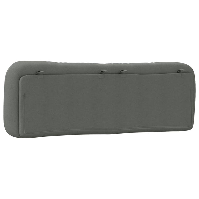 Pernă pentru tăblie de pat, Hvar, gri închis, 152 cm, material textil WALTI