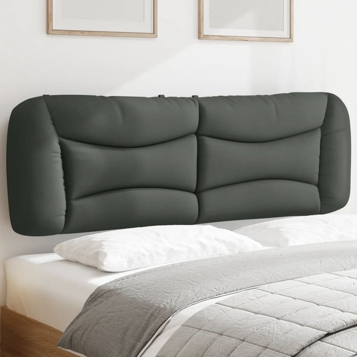 Pernă pentru tăblie de pat, Hvar, gri închis, 152 cm, material textil WALTI
